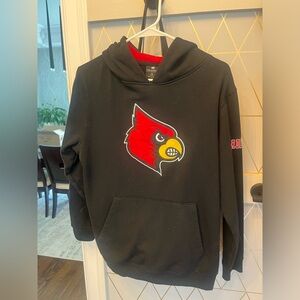 UofL hoodie. Louisville Cardinals YOUTH XL